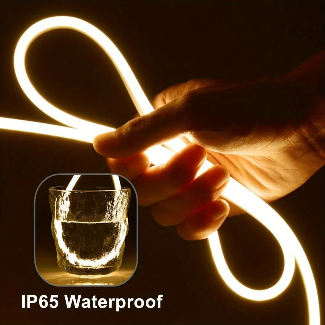 Motion Sensor Neon LED Light S - Outdoor Power Strip Weatherproof 评论和价格