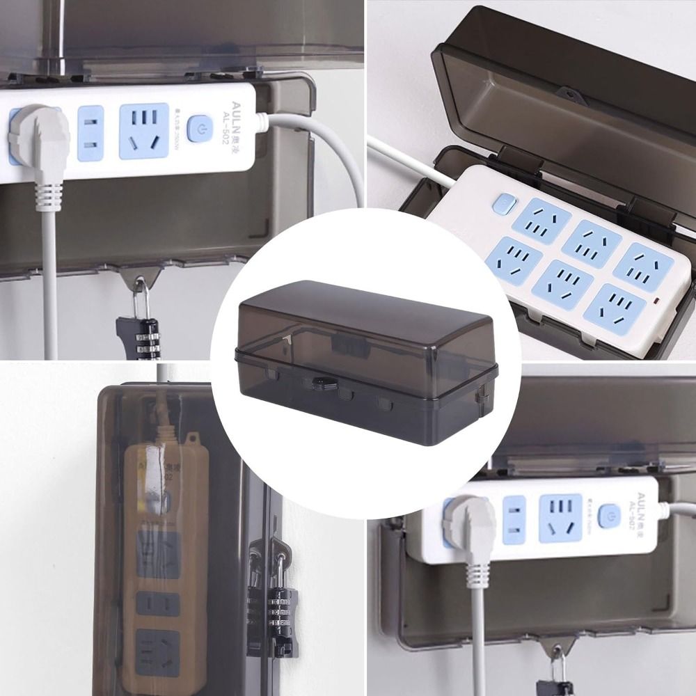 Durable Plastic Plug Box Anti- - Outdoor Power Strip Weatherproof 评论和价格