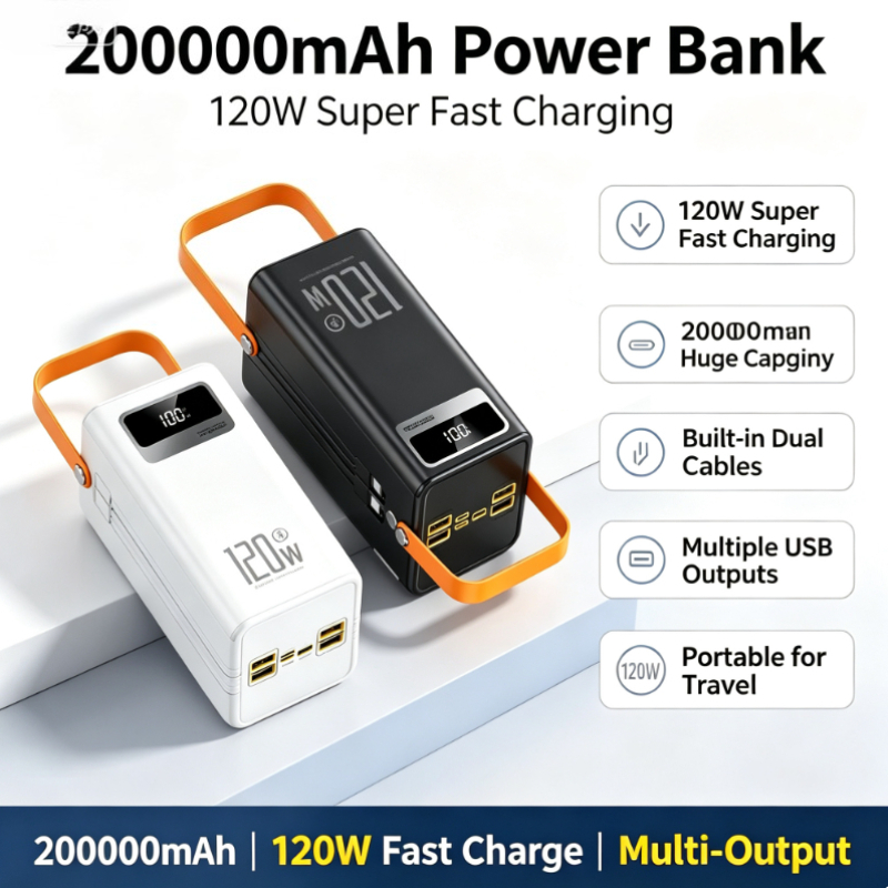 120W Fast Charging Power Bank  - Outdoor Power Adapter Usb C 评论和价格