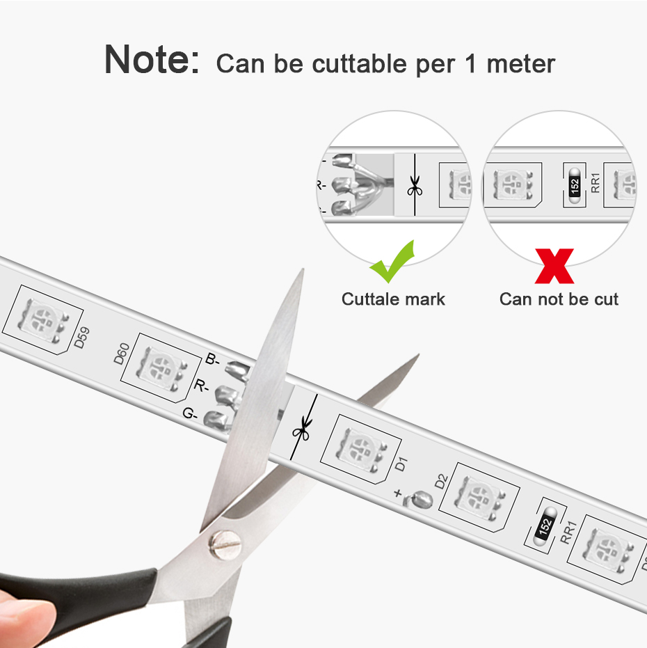 1m-50m 220V RGB LED Strip 5050 - Outdoor Power Strip Weatherproof 评论和价格